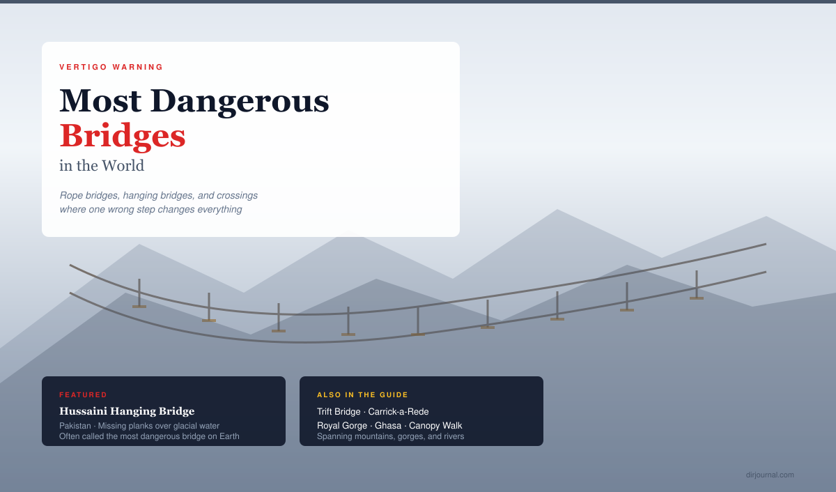 Most Dangerous Bridges in the World (2026)