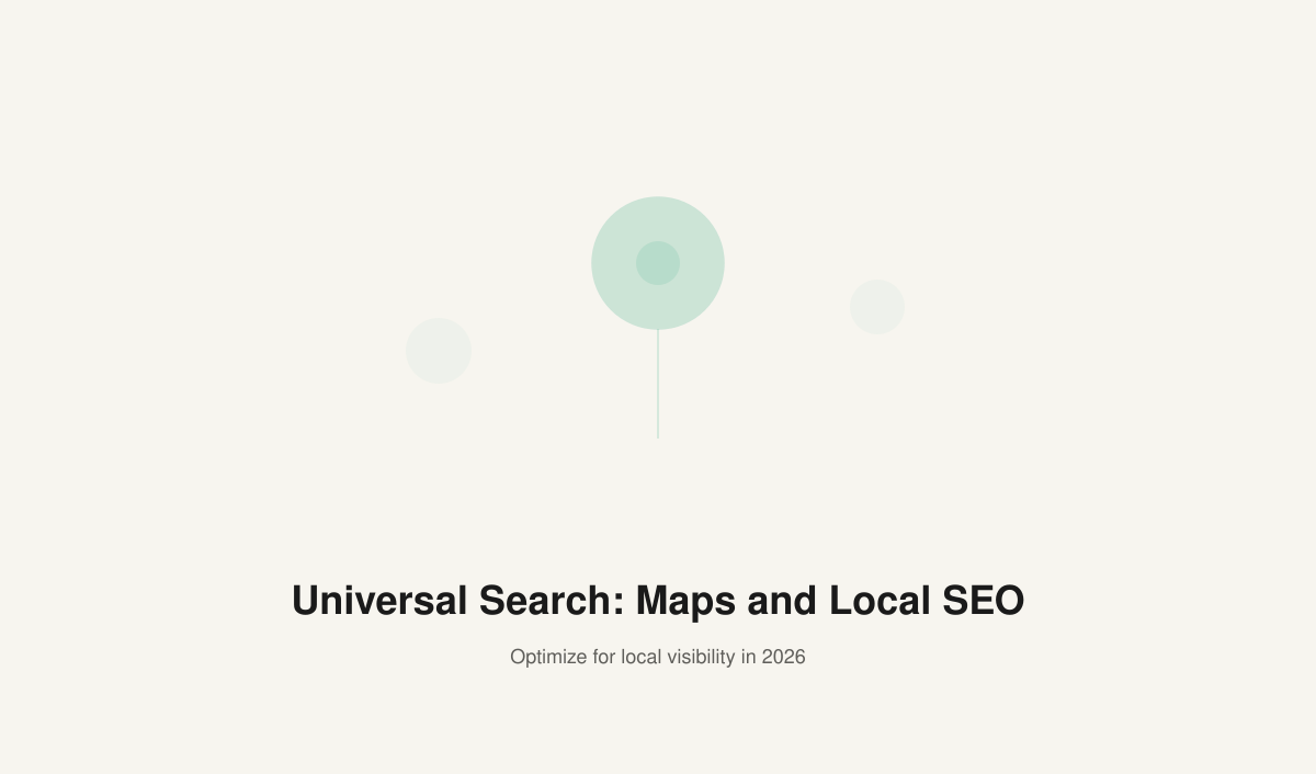 Tips for Optimizing for Universal Search: Maps & Local